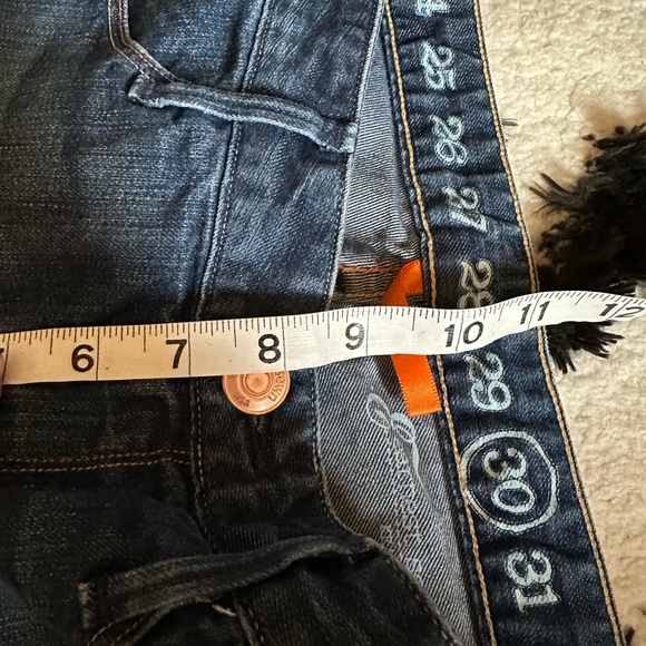 Y2K vintage earnest sewn Keaton bootcut jeans size 30 made in USA - Picture 8 of 9